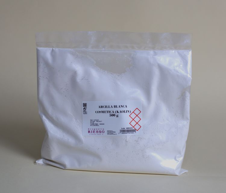 Arcilla Blanca Cosmética (Kaolín)