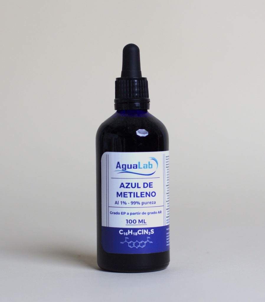 Azul de Metileno al 1% 100 ml