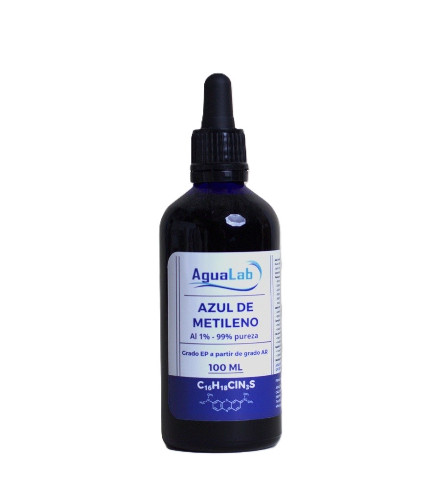 Azul de Metileno al 1% 100 ml