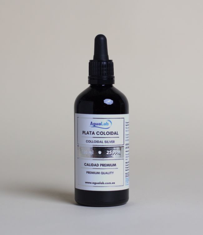 Plata Coloidal 25 ppm. 100 ml
