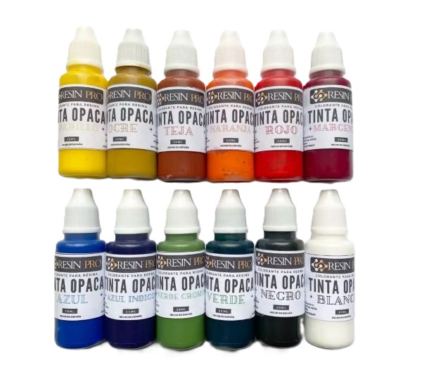 Tinta Resina-Silicona Opaca 20 ml