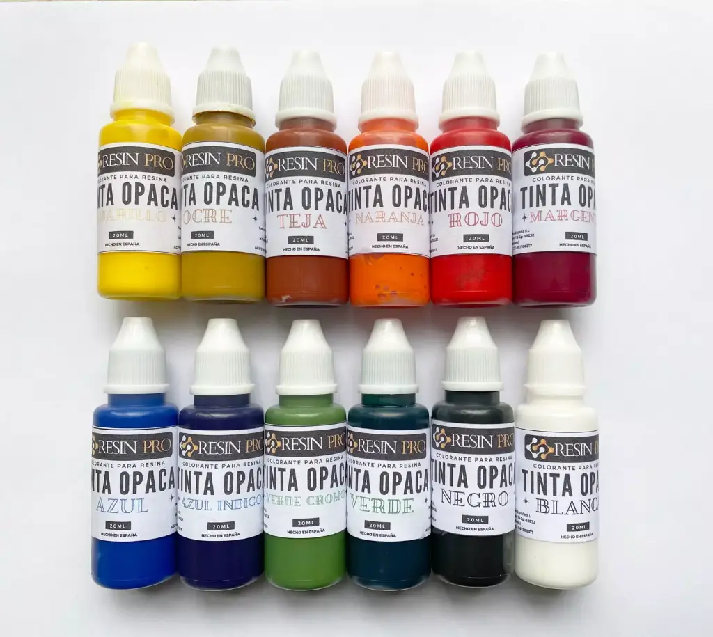 Tinta Resina-Silicona Opaca 20 ml