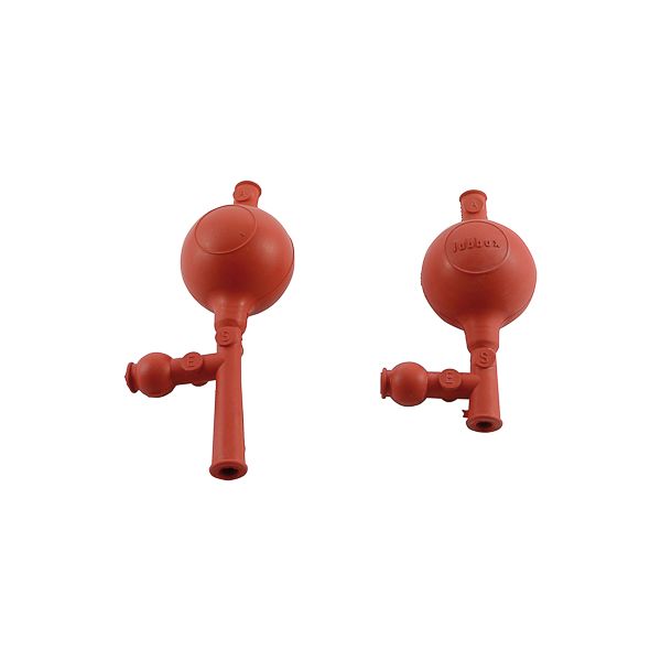 Pera de Goma para Pipetas Corta hasta 10 ml, 3 V.