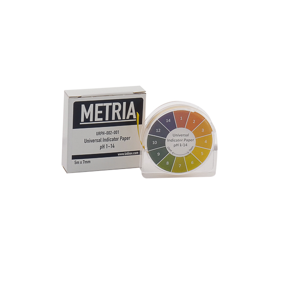 Labbox Papel Indicador Universal Rollo pH 1 - pH 14