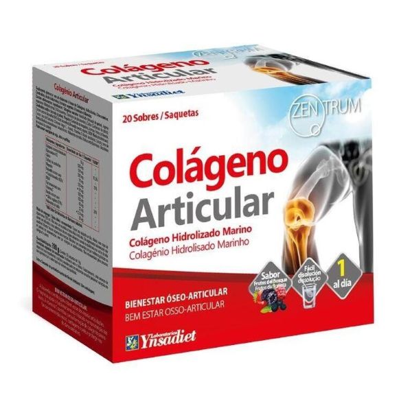Zentrum Colágeno Articular Marino 20 Sobres 
