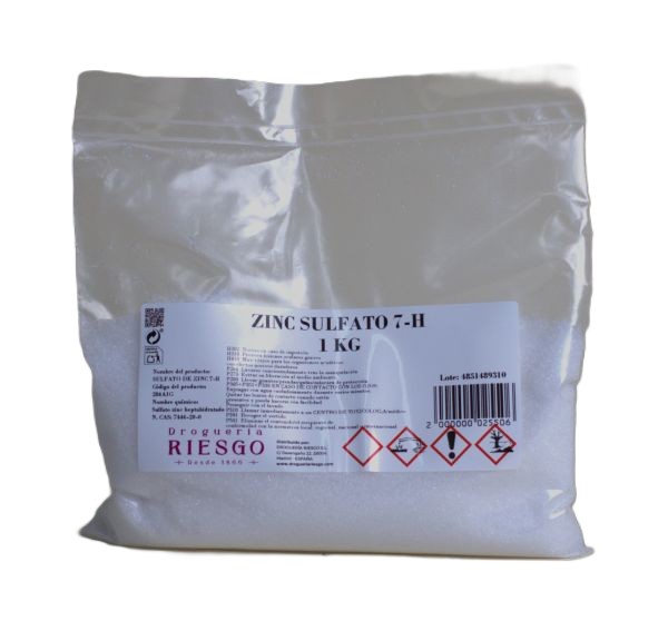 Zinc Sulfato 7-H2O