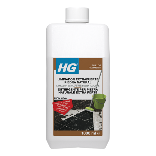 HG Limpiador Extrafuerte Piedra Natural 1 L (40)