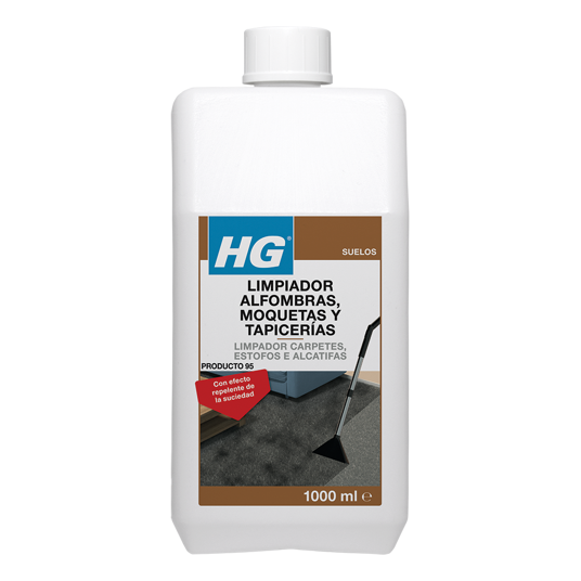 HG Limpiador de Alfombras Moquetas y Tapicerías 1 L