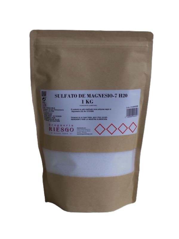 Magnesio Sulfato 7-H2O Alim.