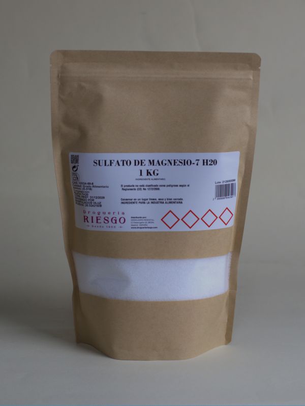 Magnesio Sulfato 7-H2O Alim.