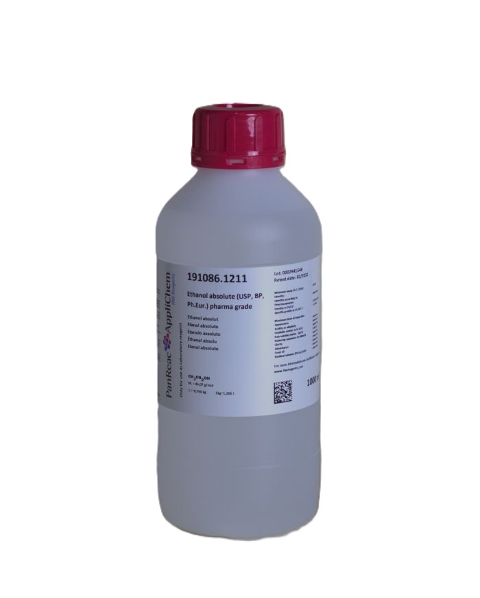 Etanol Absoluto (USP, BP, Ph.Eur.) grado farma