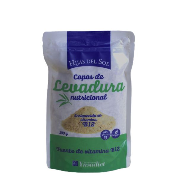 Levadura Nutricional con B12 y D 100 GR (Sin Gluten) 