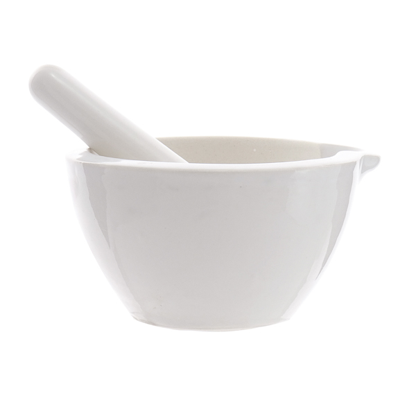 Mortero con Pico y Mano Porcelana Premium Line 