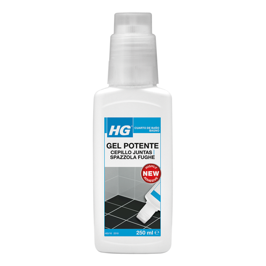 HG Gel Potente con Cepillo Para Juntas 250 ml