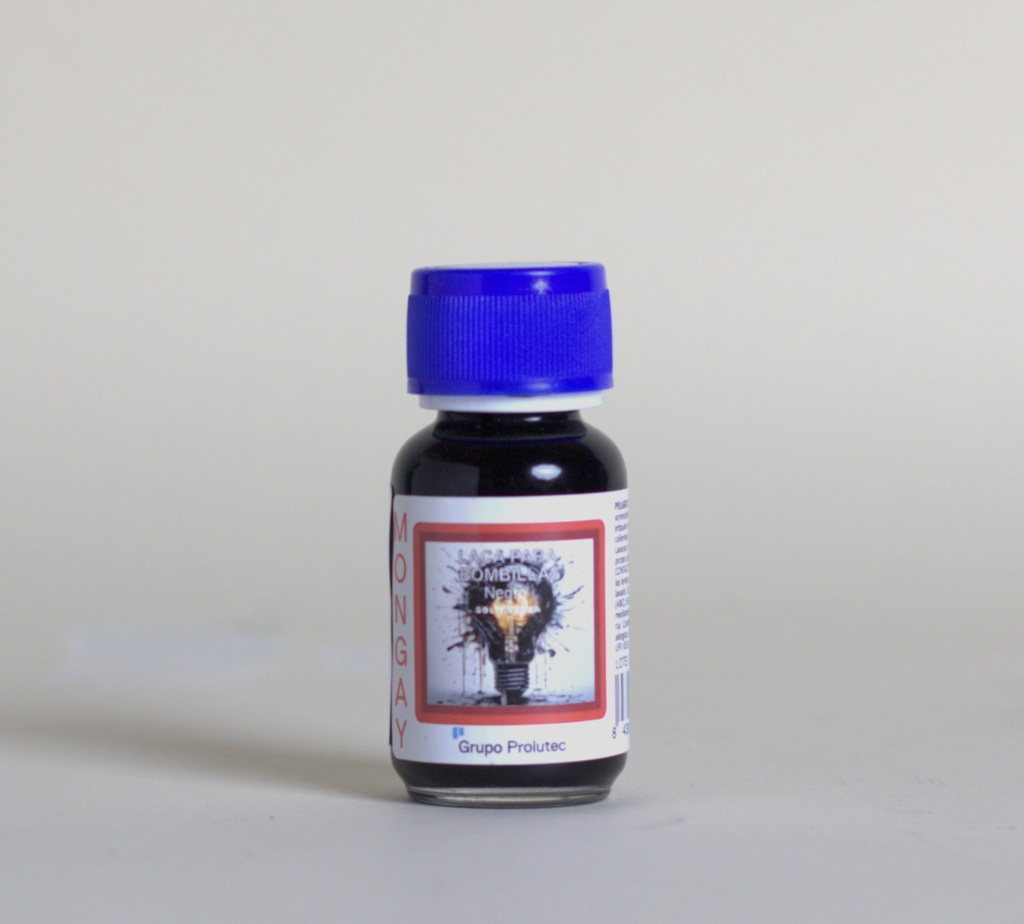 Mongay Laca para Bombillas Negro Sol y Tierra 