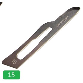 Cuchilla Bisturí Nº15 "Swann-Morton" 