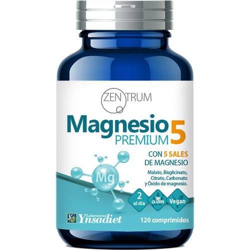 Zentrum Magnesio Premium 120 Cap. 5 Sales de Magnesio 