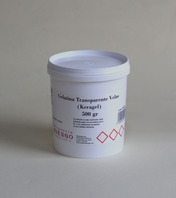 Gelatina Transparente Velas (Keragel)