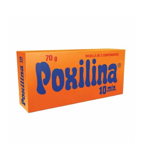 Poxilina Masilla Epoxi 2 componentes Reparatodo 70 gr-10 min