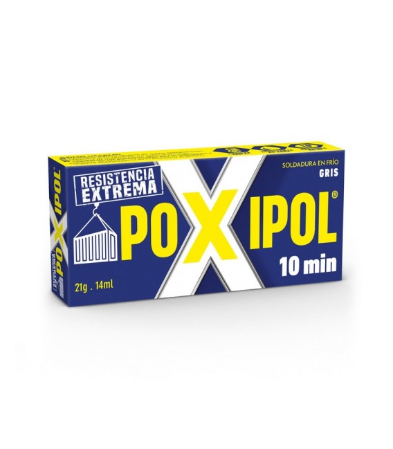 Poxipol Adhesivo Epoxi Bicomponente Color Metal 21gr/14ml