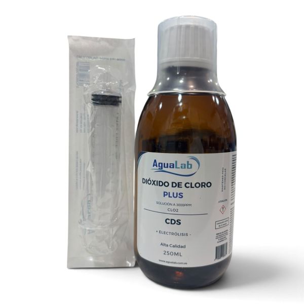 Dióxido de Cloro PLUS 250ml Vidrio (C.D.S. – C.D.I.)