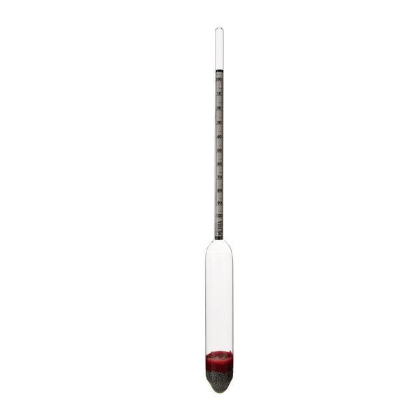 Densímetro de uso general, 1.000-2.000 g/ml, Tp. 20 ºC