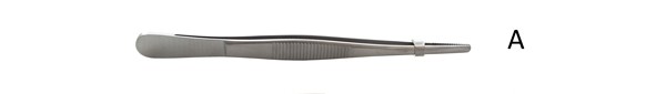 Pinza Laboratorio recta para disección (A)