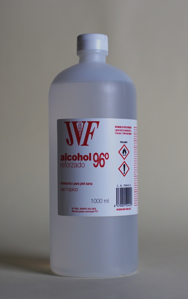 Alcohol 96º Reforzado JVF 1L