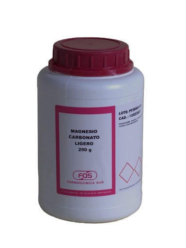 Magnesio Carbonato Ligero Alim.
