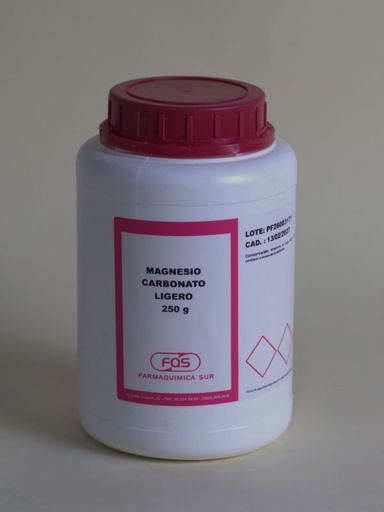 Magnesio Carbonato Ligero Alim.