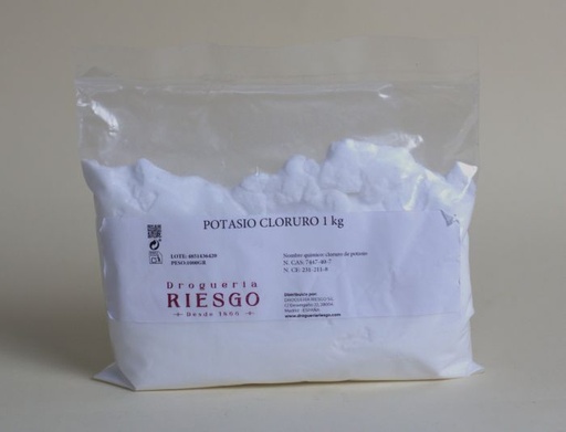 Potasio Cloruro Alim.