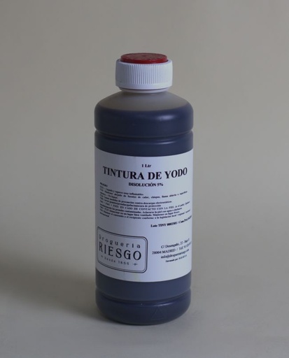 Tintura de Yodo 5% QP 