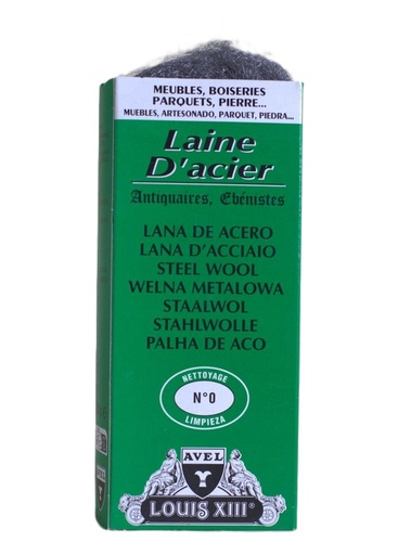[AV00003611] Avel Lana de Acero Louis XIII "0 Limpieza" 200 gr
