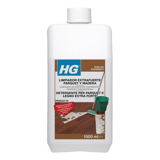 [HG00000055] HG Limpiador Extrafuerte Parquet 1L (55)