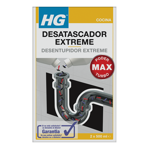 [HG34310010] HG Desatascador Cocina Extreme 2 X 500