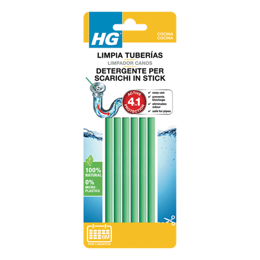 [HG00000012] HG Sticks Limpia Tuberías Cocinas