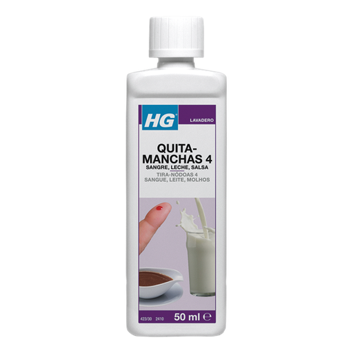 [HG00000041] HG Quitamanchas 4 Sangre, Salsas, Jugos, Especias y Leche 