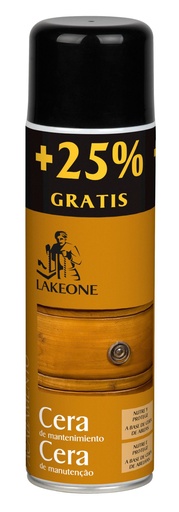 [LK0A004131] Lakeone Cera de Mantenimiento Aerosol 400ml + 25 %