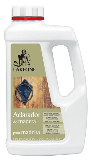 [LK0A004072] Lakeone Aclarador Madera GEL 1L