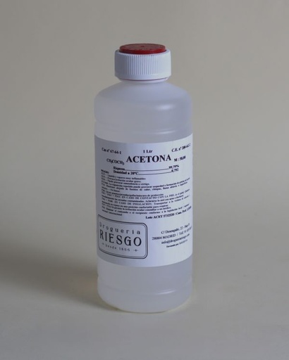 Acetona QP "Uso Exclusivo Profesional"