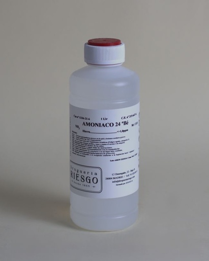 Amoniaco 25% QP "Uso Exclusivo Profesional"