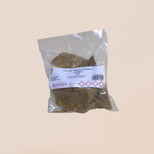 Cera Abejas Amarilla Virgen Bloque CM