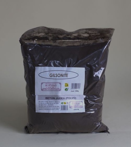 Gilsonita (Betún de judea) 