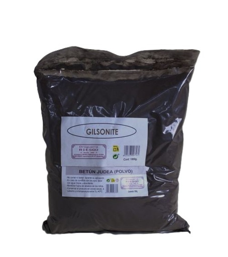 Gilsonita (Betún de judea) 