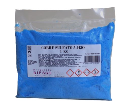 Cobre Sulfato 5-H2O 
