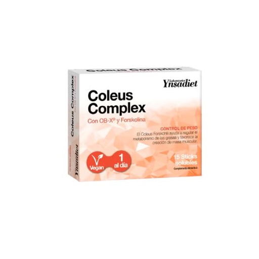 [YN003611CC] Nutriox Coleus Complex (Regulador Grasa) 16 Sticks