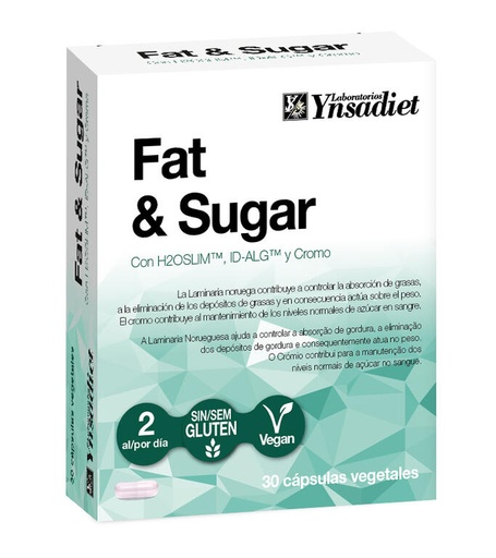 [YN003611FS] Nutriox Fat & Sugar (Absorbe grasas) 30 Cap.