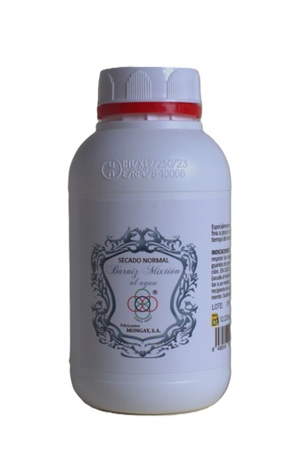 [MG12220012] Mongay Barniz Mixtión al Agua Secado Normal 500 ml