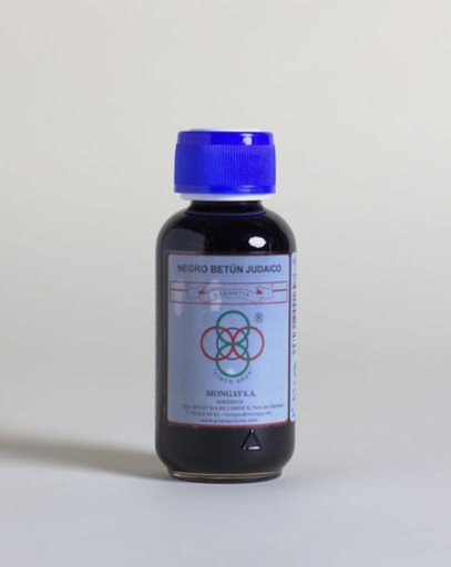 [MG11400018] Mongay Negro Betún Judaico Cinco Aros 125 ml