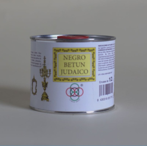 [MG11400014] Mongay Negro Betún Judaico Cinco Aros 250 ml